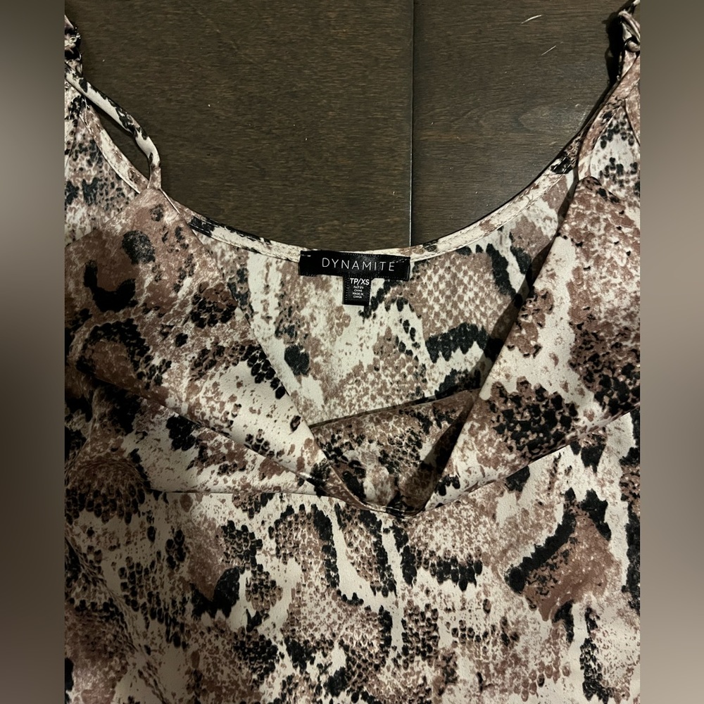 Snake Skin Cami - Picture 3 of 4